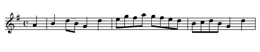 BUTCHER'S ROW - staff notation