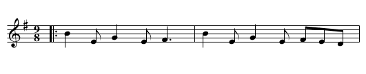 Butterfly, The - staff notation