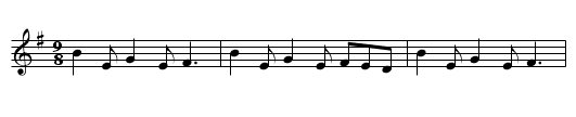 Butterfly, the  - staff notation