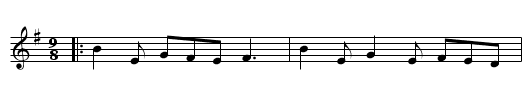 Butterfly, The  - staff notation