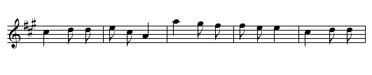 Butterfly - staff notation