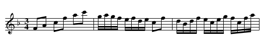 Byggnan - staff notation