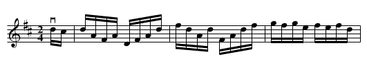 Byrne's Favorite -- Hornpipe - staff notation