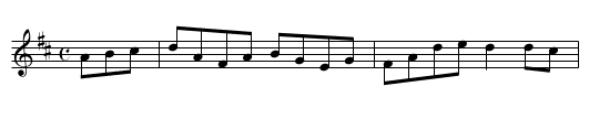 Byrne’s Hornpipe [3] - staff notation