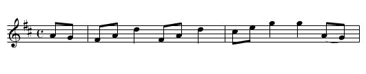 Byrne's Hornpipe. FK.26 - staff notation