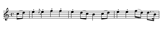 Cá rabáis anois a cailín big - staff notation