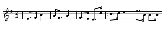 CA' THE EWES - staff notation