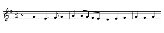 Cafe Waltz - staff notation