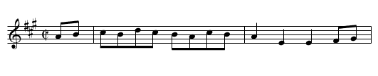 Cage. JBAT8.065, The - staff notation