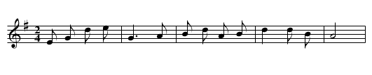Cai cha - staff notation