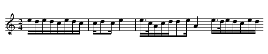 Caizhu poniang yan fanfan - staff notation