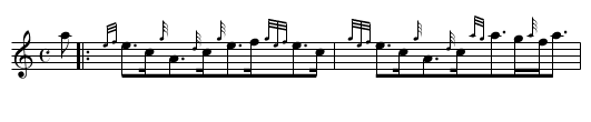 Caledonian Canal - staff notation