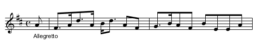 Caledonion Hunt.  TWC.061 - staff notation