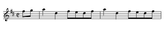 Calhoun Swing - staff notation