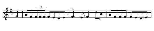 Callaghan's - staff notation