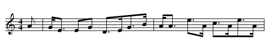 Callam Brougach - staff notation