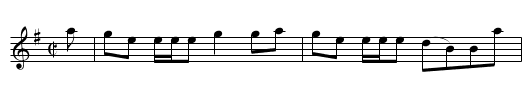 Callam Phiter - staff notation