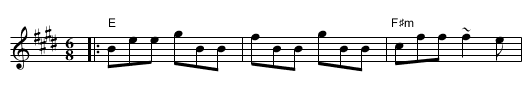 Calliope House - staff notation