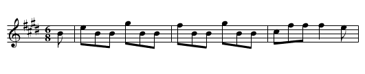 Calliope House - staff notation