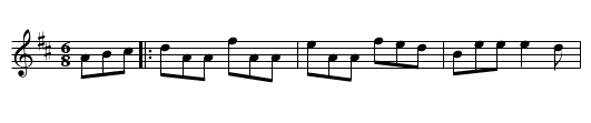 Calliope House - staff notation