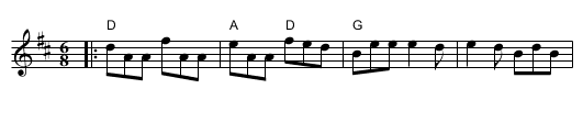 Calliope House - staff notation