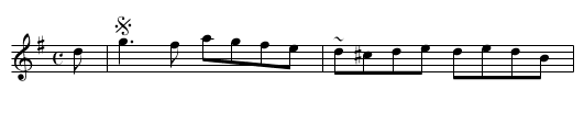 Calver Lodge - staff notation