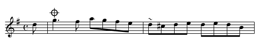 Calver Lodge - staff notation
