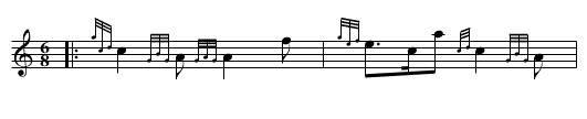 Cam' ye by Atholl - staff notation
