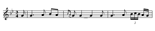 Caminito del puertu (MQ 016) - staff notation
