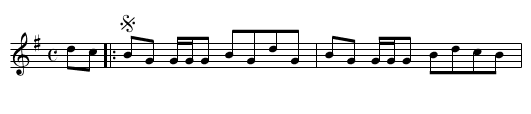 Cammaronian [sic] Reel [3] - staff notation