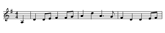 Campbell's Farewell to Redcastle (DMix) - staff notation