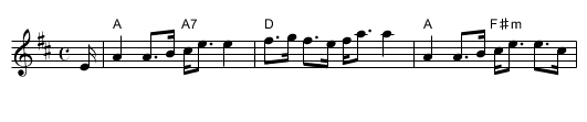 Campbelltown Kiltie Ball - staff notation