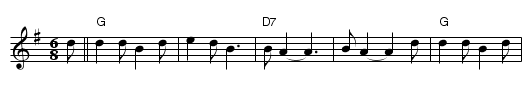 Camptown Jig (Rein) - staff notation