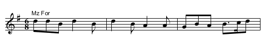 Canadian Boat Song. WHG.030, The - staff notation