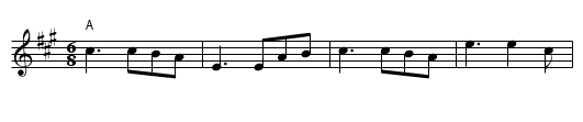 Canadian Club - staff notation