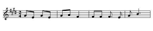 Can't Ye Hilo? - staff notation