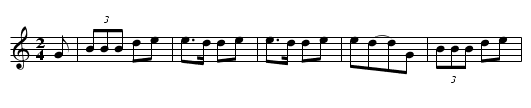 Cantar de Ronda (CT 064) - staff notation