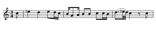 Cantar de Ronda (CT 084) - staff notation