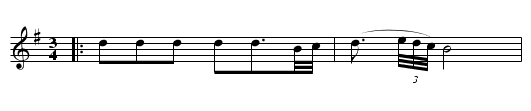 Cantar de Ronda (CT 102) - staff notation