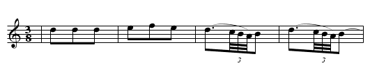 Cantar de Ronda (CT 104) - staff notation