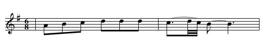 Cantar de Ronda (CT 202) - staff notation