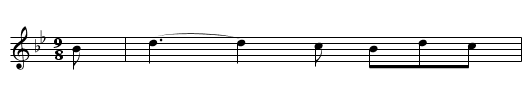 Cantar de Ronda (CT 205) - staff notation