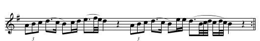 Cantar de Ronda (CT 401) - staff notation