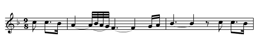 Cantar de Ronda (CT 480) - staff notation