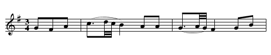 Cantar de Trabayu (CT 265) - staff notation