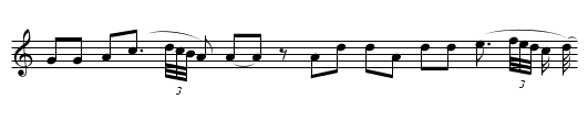 Cantar de Trabayu (CT 482) - staff notation