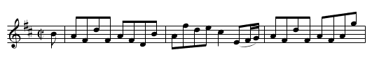 Cantie Crecket - staff notation