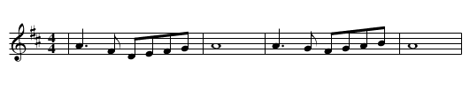 Cantiga 426 - staff notation