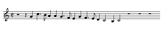 Cantus - staff notation