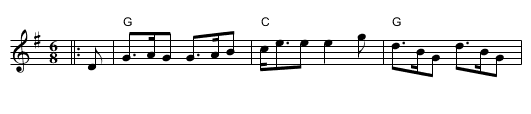 Canty Old Man, The - staff notation